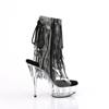 Pleaser - DELIGHT1017RSF Bottes de plateforme - Noir/Transparent Product image